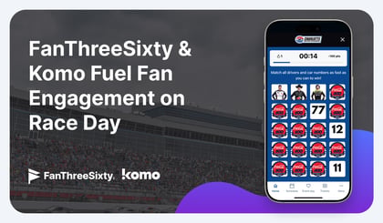 FanThreeSixty & Komo Fuel Fan Engagement on Race Day