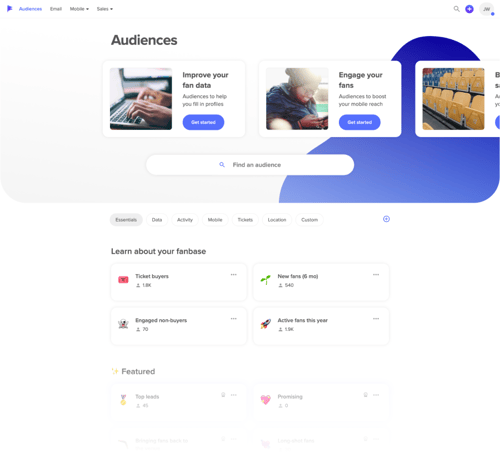 FanThreeSixty-Audiences-Page-Screenshot
