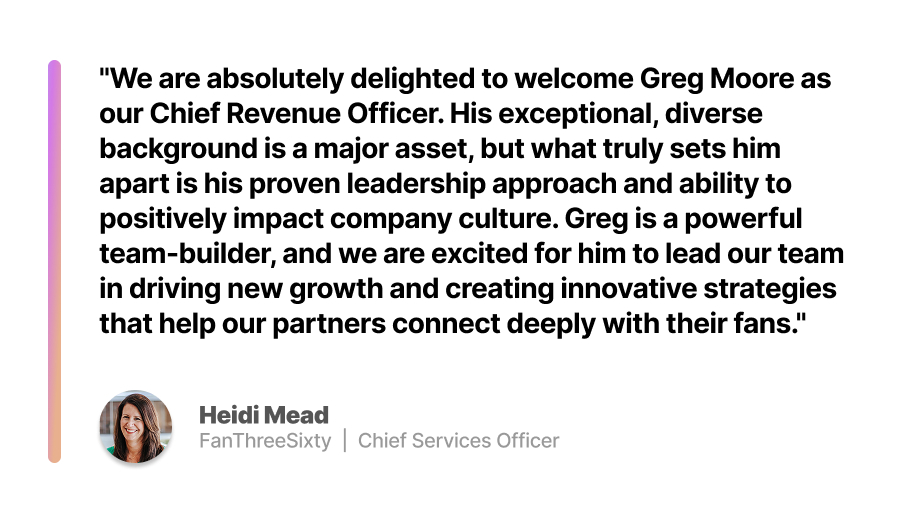 Heidi quote about Greg