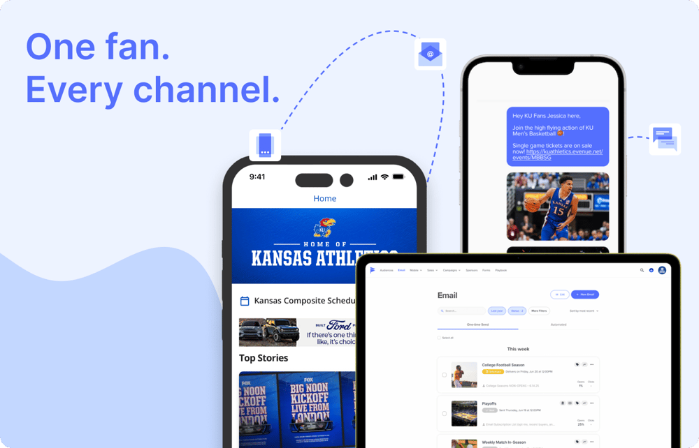 One fan. Every channel.
