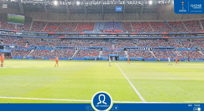 Soccer Field From World Cup