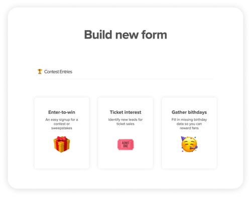 Form Types - Shadow